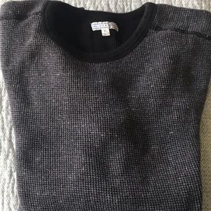 Wallace & Barnes (J Crew) charcoal thermal shirtXL